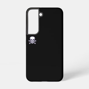 Coque Samsung Galaxy Étui de téléphone noir Skull n Bones pour Samsung