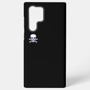 Coque Samsung Galaxy Étui de téléphone noir Skull n Bones pour Samsung