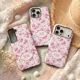 Coque Samsung Galaxy Étui de téléphone personnalisé avec monogramme Toi