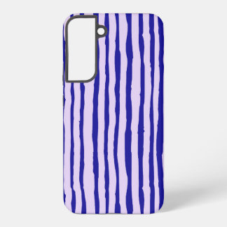 Coque Samsung Galaxy Étui de téléphone Samsung galaxy rayures bleues