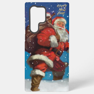 Coque Samsung Galaxy Étui de téléphone Santa Clause bonne année 