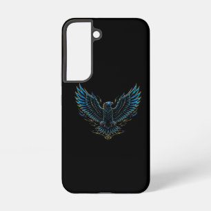 Coque Samsung Galaxy Étui Neon Eagle pour Samsung Galaxy S22