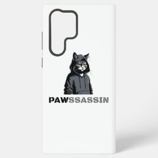 Coque Samsung Galaxy Étui pour chat PAWSSASSIN Samsung