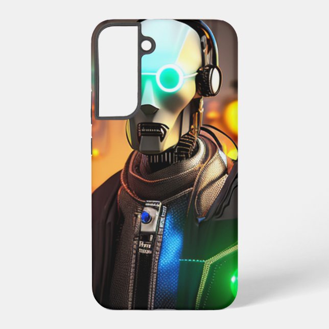 Coque Samsung Galaxy Étui pour téléphone Robot 2 Samsung S22 Plus (Verso)