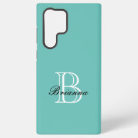 Étui pour téléphone Samsung Galaxy avec monogramme