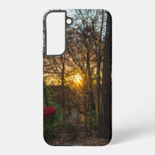 Coque Samsung Galaxy Étui pour téléphone Samsung Sdc Woods Sunset