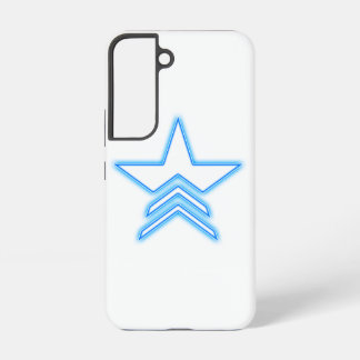 Coque Samsung Galaxy Étui Samsung Commandant Étoile Bleue Lumineuse