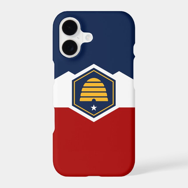 Coque Samsung Galaxy Étui Samsung Galaxy S21 Plus drapeau de l'Utah, Ét (Verso)