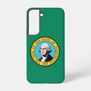 Coque Samsung Galaxy Étui Samsung Galaxy S22 Drapeau de l'État de Washi