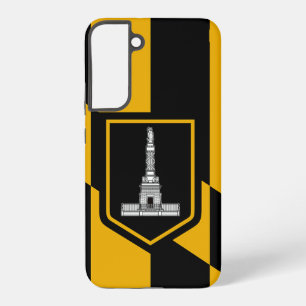 Coque Samsung Galaxy Étui Samsung Galaxy S22 Plus Drapeau de Baltimore