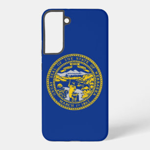 Coque Samsung Galaxy Étui Samsung Galaxy S22 Plus Drapeau du Nebraska