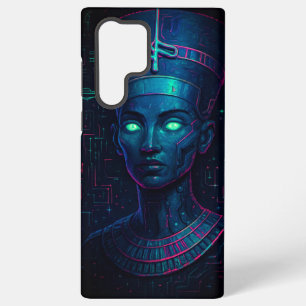 Coque Samsung Galaxy Étui samsung Pharaon dans l'Espace - Égyptien Myst