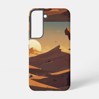 Coque Samsung Galaxy Étuis de téléphone Lever de soleil sur dunes de sa