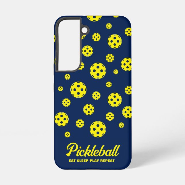 Coque Samsung Galaxy Fan de Pickleball personnalisé Samsung Galaxy S22  (Verso)