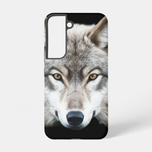 Coque Samsung Galaxy Faune Loups  Tête de Loup Art Animalier 