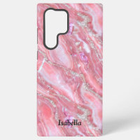 Faux Marbre Rose Texture Avec Parties scintillant