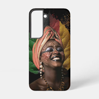 Coque Samsung Galaxy Femme africaine artistique