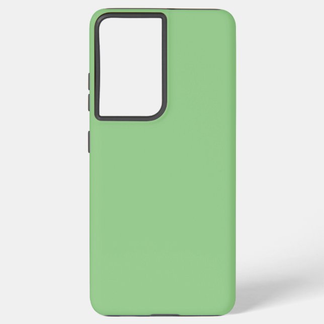 Coque Samsung Galaxy Feuille de gomme,Feuille Pâle,Vert Pixie, (Verso)