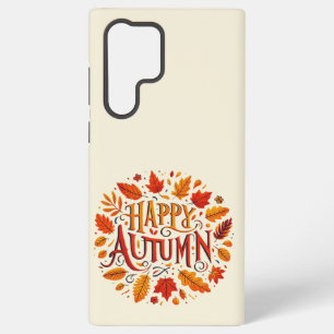 Coque Samsung Galaxy feuilles classiques & Joyeux Automne