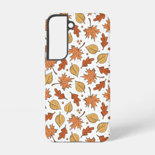 Coque Samsung Galaxy Feuilles d'automne et Motif d'Acorns