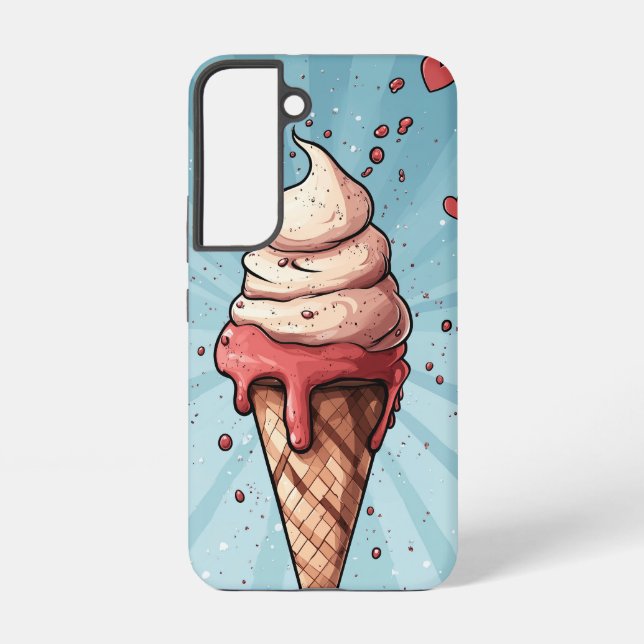 Coque Samsung Galaxy Fille vendeuse de ballons (Verso)