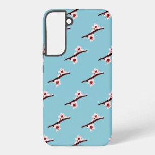 Coque Samsung Galaxy Fleur de cerisier, Sakura, motif floral rose