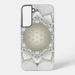Coque Samsung Galaxy Fleur De Vie - Blossoms Mandala 1