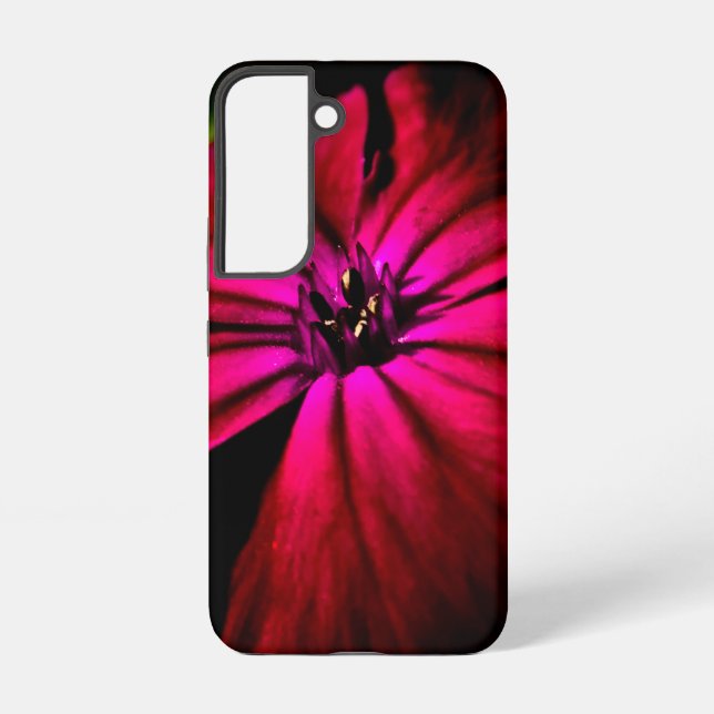 Coque Samsung Galaxy Fleur sauvage violette sgcnm (Verso)