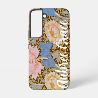 Coque Samsung Galaxy Fleurie Gras Wm Morris Ajouter un nom