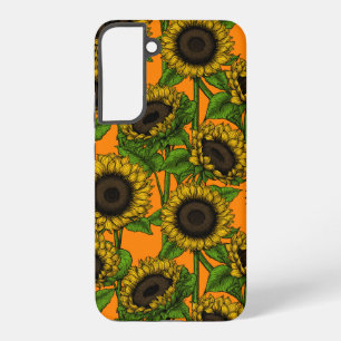 Coque Samsung Galaxy Fleurs de soleil