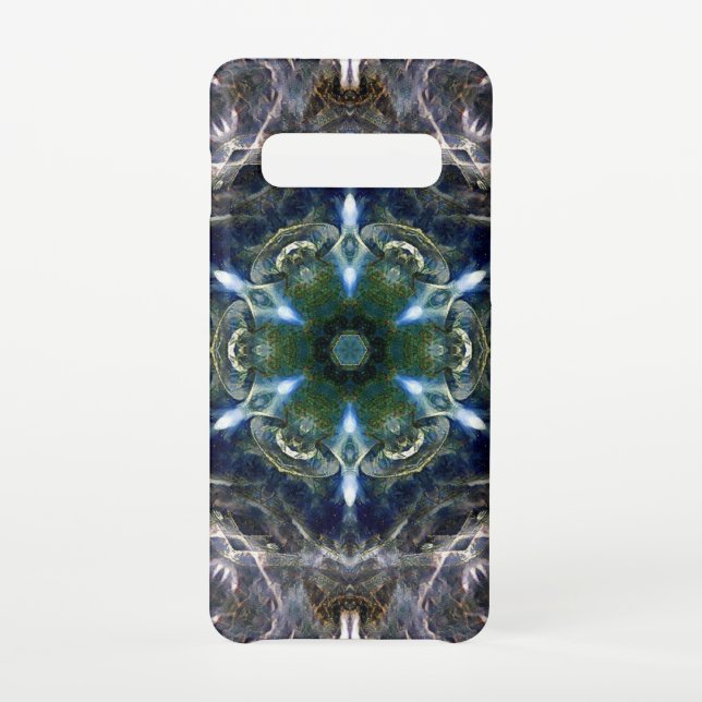 Coque Samsung Galaxy Folk Mandala (Dos)