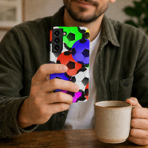 Coque Samsung Galaxy Football américain multicolore ou Football