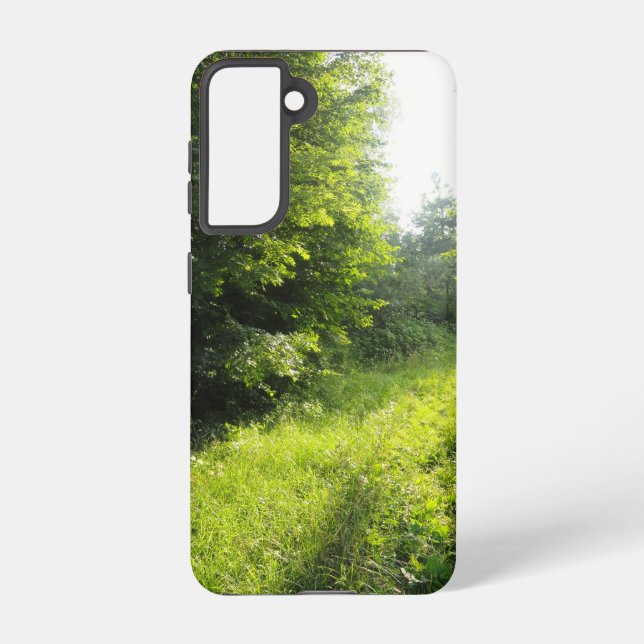Coque Samsung Galaxy Forêt verte (Verso)