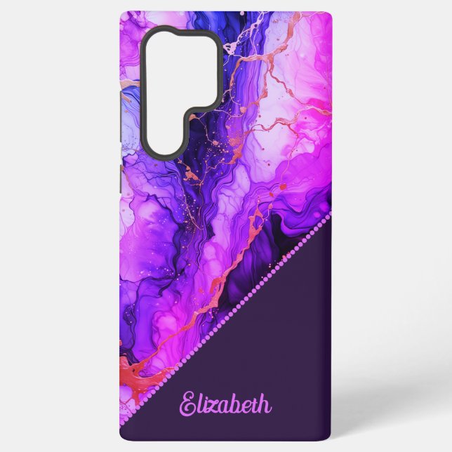 Coque Samsung Galaxy Fusion d'encre vive (Verso)