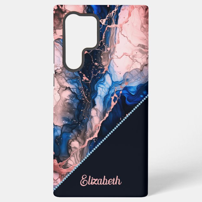 Coque Samsung Galaxy Fusion d'encre vive (Verso)