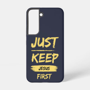 Coque Samsung Galaxy Gardez Jésus en premier