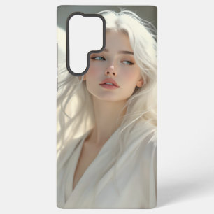 Coque Samsung Galaxy Gardien lumineux - Ange de l'Aube Argent