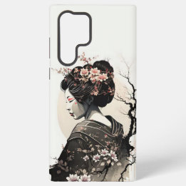 Coque Samsung Galaxy Geisha japonaise