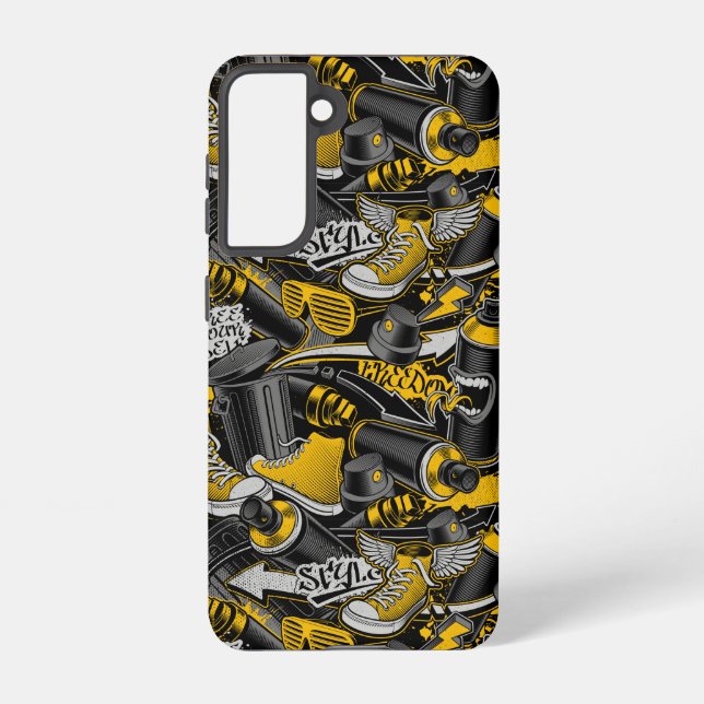 Coque Samsung Galaxy Graffiti urbain Motif de rue (Verso)