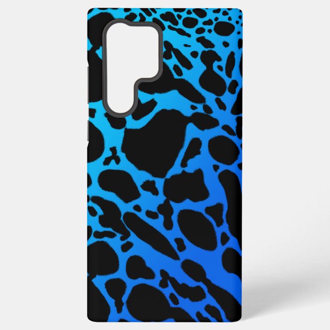 Coque Samsung Galaxy Grenouille à tarte à poison bleu (Verso)
