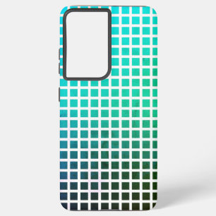 Coque Samsung Galaxy Grille de pixels de dégradé