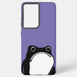Coque Samsung Galaxy Grumpy Frog dessin art japonais par Matsumoto Hoji