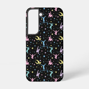 Coque Samsung Galaxy Gymnastique Féminine Gymnastes avec Étoiles