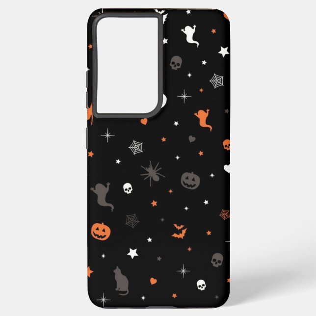 Coque Samsung Galaxy Halloween (Verso)