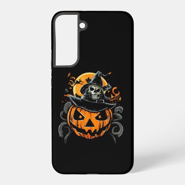 Coque Samsung Galaxy Halloween/citrouille/automne/automne (Verso)