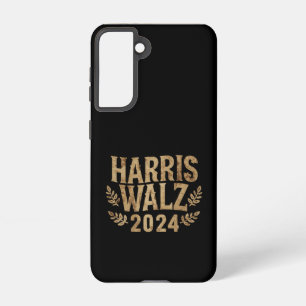 Coque Samsung Galaxy Harris Tim Walz Crest Vintage Harris Waltz 2024
