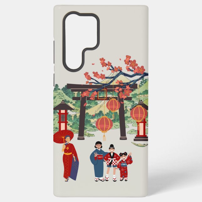 Coque Samsung Galaxy Holiday phone case accessories  (Verso)