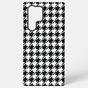 Coque Samsung Galaxy Houndstooth BW Rpt Motif