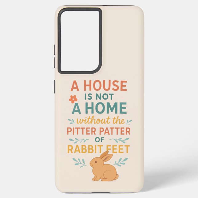 Coque Samsung Galaxy House pitter patter rabbit feet (Verso)