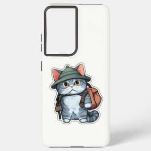 Coque Samsung Galaxy Housse pour Samsung S8 Chat Mignon – Cadeau Parfai